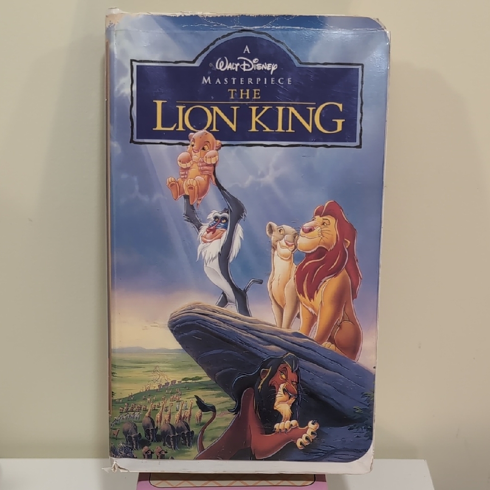🎭 Disney The Lion King Masterpiece VHS With Cover G